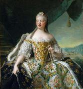 Jjean-Marc nattier Marie-Josephe de Saxe, Dauphine de France dite autrfois Madame de France oil painting reproduction
